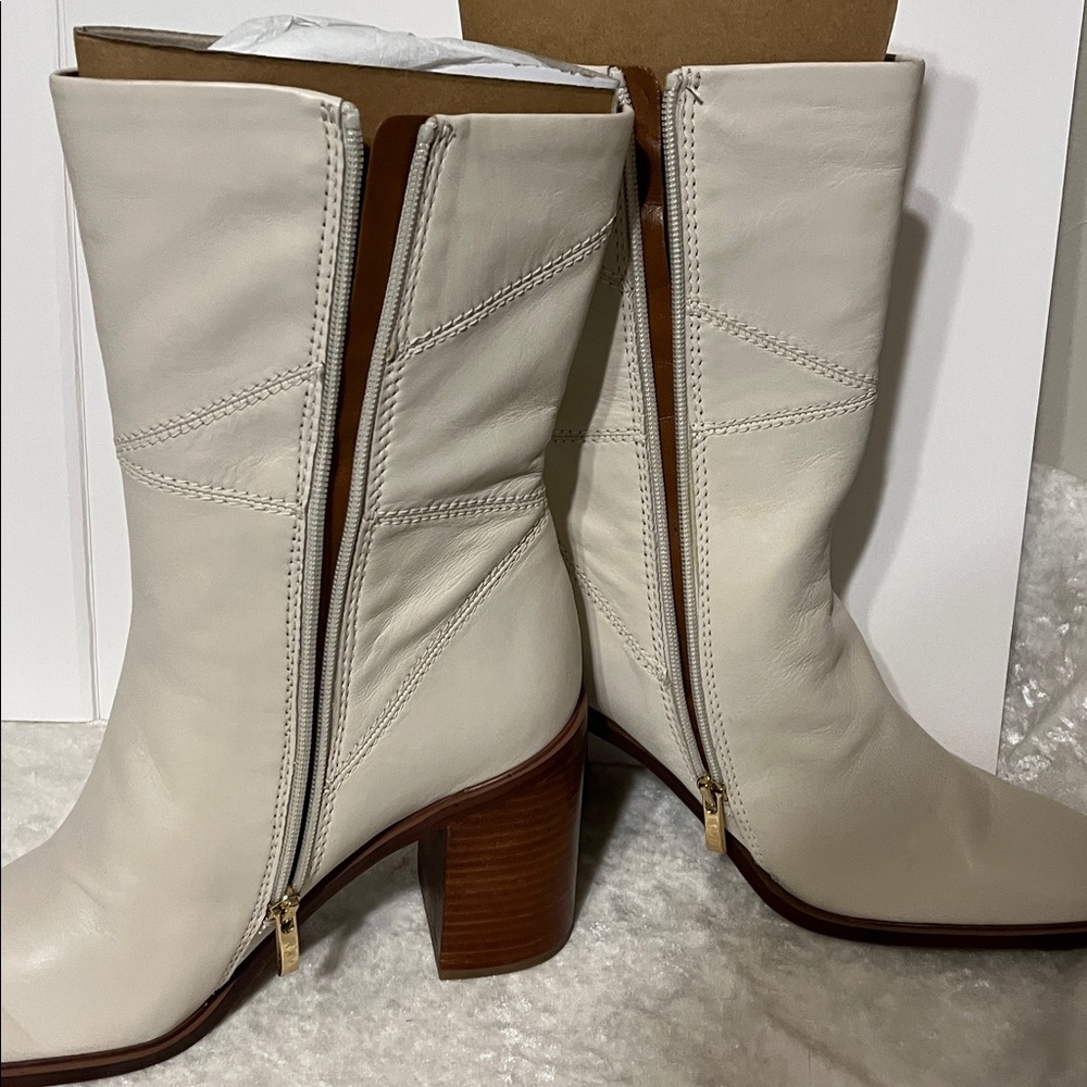 Franco Sarto Stevie shoes Boots ( leather) - Picture 4 of 11